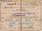 Drittes Reich Fahrkarte Nr. G / 08730 / Deutsche Reichsbahn / Für alle Züge -