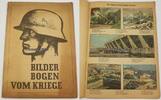 Drittes Reich Comic / Neuruppiner Bilderbogen / Bilder Bogen vom Kriege -