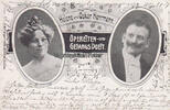Deutsches Reich Ansichtskarte / Postkarte / Zulu War Dance -