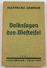 Westeifel Matthias Zender / Volkssagen der Westeifel -