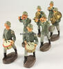  O.J. Drittes Reich Wehrmacht / Kapelle / 7 Massefiguren 2-3
