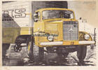 Bundesrepublik Deutschland O.J. Ansichtskarte / Postkarte / Künstlerkarte / Mercedes-Benz Sattelschlepper... 3