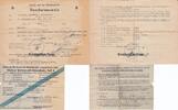 Drittes Reich 4 Dokumente von Scheffer - Haustäufer, Inf. - Ers. -Btl. 39 -