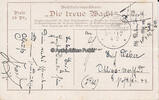 Deutsches Reich Ansichtskarte / Postkarte / Die Treue Wacht / Mit Marine Schiffspoststempel 117 -