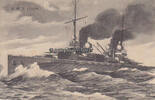 Deutsches Reich Ansichtskarte / Postkarte / S. M. S. Lützow -