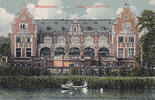 Deutsches Reich / Wilhelmshaven Ansichtskarte / Postkarte / Wilhelmshaven Offizier-Kasino (Parkfront) -