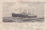 Deutsches Reich / Bremen Ansichtskarte / Postkarte / Norddeutscher Lloyd, Bremen / Gruss von Bord... -