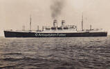 Deutsches Reich / Hamburg Ansichtskarte / Postkarte / D. New York der Hamburg - Amerika Linie -