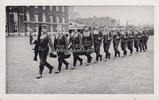 Drittes Reich Fotokarte / Wehrmacht / Antreten zur Übung -
