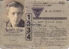 Deutschland Schwerkriegsbeschädigtenausweis -