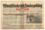 Drittes Reich / Westfalen Westfälische Landeszeitung Rote Erde / Amtliches Blatt der NSDAP -
