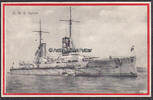Deutsches Reich Ansichtskarte / Postkarte / S.M.S. Kaiser -