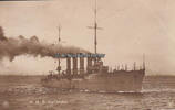 Deutsches Reich Ansichtskarte / Postkarte / S.M.S. Karlsruhe -