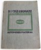 Berlin Katalog/Siecke & Schultz Automobil-Material,Inhaber:Charles Névir -