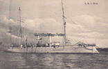 Deutsches Reich Ansichtskarte / Postkarte / S.M.S. Blitz -