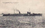 Deutsches Reich Ansichtskarte / Postkarte / S.M. Torpedoboot V 187, am 28. Aug. 1914 im ... -