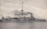 Deutsches Reich Ansichtskarte / Postkarte / S.M.S. Württemberg -
