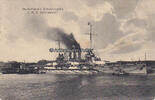 Deutsches Reich Ansichtskarte / Postkarte / Deutschland's Dreadnought's / S.M.S. Ostfriesland -