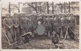 Drittes Reich Fotokarte / Maschinengewehrabteilung -