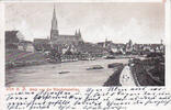 Ulm / Donau Ansichtskarte / Postkarte / Ulm a. D. / Blick von der Eisenbahnbrücke -