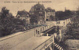 Lünen / Lippe / Westfalen Ansichtskarte / Postkarte / Partie an der Dortmunderstrasse mit Sesekebrücke -