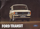 Bundesrepublik Deutschland Ford Transit / Original Firmenprospekt -