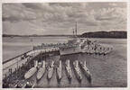 Drittes Reich Ansichtskarte / Postkarte / U - Boot / Flottille Weddingen mit U - ... -