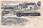 Ihmert / Hemer / Iserlohn Ansichtskarte / Postkarte / Litho / Gruss aus Ihmert / Schenkwirtschaft v. F.... -