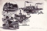 Ilsede(3152) Lithographie/Gruss von der Ilsederhütte -