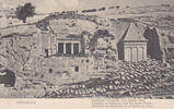 Jerusalem / Palästina Ansichtskarte / Postkarte / Zacharias' Pyramide und Jakobs Grab / Pyramid of.. -