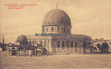 Jerusalem / Palästina Ansichtskarte / Postkarte / Mosquée d'0mar / Pulpite of Omar / Omar Mosche -