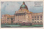 München Ansichtskarte / Postkarte / Künstlerkarte / Armee - Museum -
