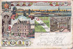 D&uuml;sseldorf 1902 Ansichtskarte / Postkarte / Litho / Gruss vom Gesellenha... 22,00 EUR  + 8,00 EUR frais d'envoi