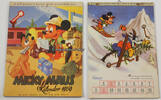 Bundesrepublik Deutschland 1958/1959 2x Walt Disney's Micky Maus Kalende... 148,00 EUR  + 15,00 EUR frais d'envoi