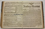 Arnsberg 1854 Arnsberger Kreisblatt (F&uuml;nfter Jahrgang) / gebunden (kompl... 160,00 EUR  + 15,00 EUR frais d'envoi
