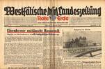 Drittes Reich / Westfalen 15.12.1943 Westf&auml;lische Landeszeitung Rote Erd... 18,00 EUR  + 12,00 EUR frais d'envoi
