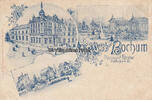 Bochum um 1902 Ansichtskarte / Postkarte / Litho / Gruss aus Bochum / Re... 24,00 EUR  + 8,00 EUR frais d'envoi