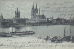 K&ouml;ln 1901 Ansichtskarte / Postkarte / Mondscheinkarte / Gruss aus K&ouml;ln a... 5,00 EUR  + 8,00 EUR frais d'envoi