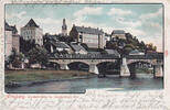 Arnsberg 1902 Ansichtskarte / Postkarte / Klosterbr&uuml;cke m. Landsberger H... 8,00 EUR  + 8,00 EUR frais d'envoi