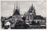 Erfurt O.J. Ansichtskarte / Postkarte / Dom u. Severi von Westen 2 5,00 EUR  + 8,00 EUR frais d'envoi