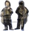 Drittes Reich 1939 WHW/Porzellanfigur aus der Serie Schaffendes Deutschland,Fischer mit Netz 2