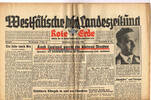 Drittes Reich / Westfalen 18.2.1943 Westf&auml;lische Landeszeitung Rote Erde... 18,00 EUR  + 12,00 EUR frais d'envoi