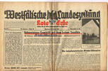 Drittes Reich / Westfalen 23.2.1943 Westf&auml;lische Landeszeitung Rote Erde... 18,00 EUR  + 12,00 EUR frais d'envoi