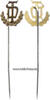 Deutsches Reich Deutsche Turnerschaft(DT)/Goldene Ehrennadel 1.Form -