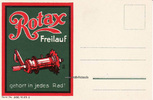 Deutsches Reich Reklamekarte/Rotax Freilauf gehört in jedes Rad! -