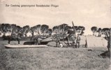Deutsches Reich Ansichtskarte/Zur Landung gezwungener französicher Flieger -