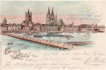 Köln Halt gegen das Licht/Gruss aus Köln a/Rh. -
