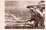 Deutsches Reich Künstlerkarte/Die Furche des Todes -