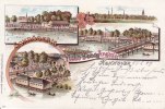 Hannover Litho/Schröder\'s Fluss-Bade-Anstalt Hannover -