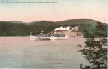 USA Ansichtskarte/49. Steamer <i>Alexander Hamilton</i> from West Point -